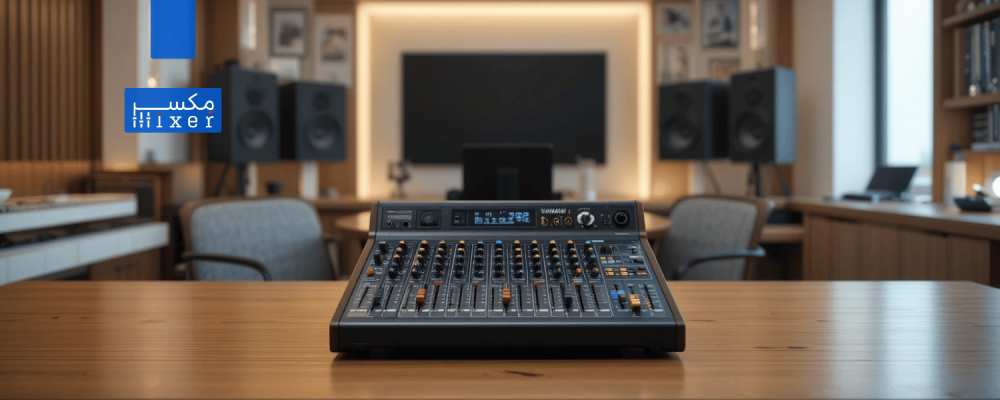 مكسر صوت ياماها احترافي 16 خط ميكروفون بدون باور Mixer MG-16XU