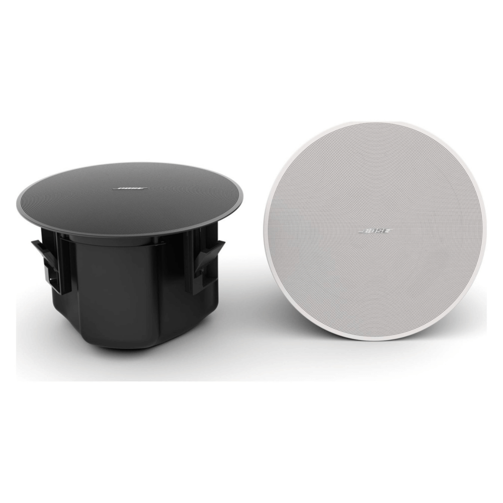 زوج سماعات سقفية احترافية ماركة بوز 125 وات لون ابيض DM6C Bose ceiling speakers
