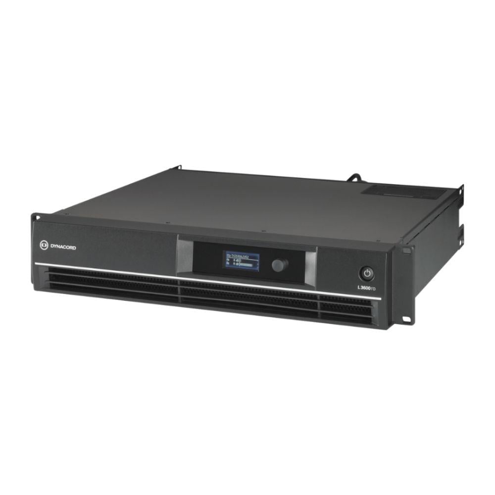 مضخم صوت باور امبليفير ديناكورد قدرة  2 × 1800 واط صوت استثنائي مع تقنية DSP المتقدمة Dynacord power amplifier L3600FD
