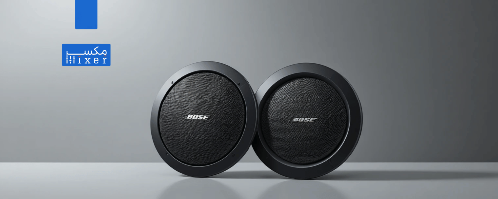 سماعات سقفية Bose FreeSpace 3 II Satellite Flush-Mount – أداء احترافي وتصميم مدمج بلون أسود