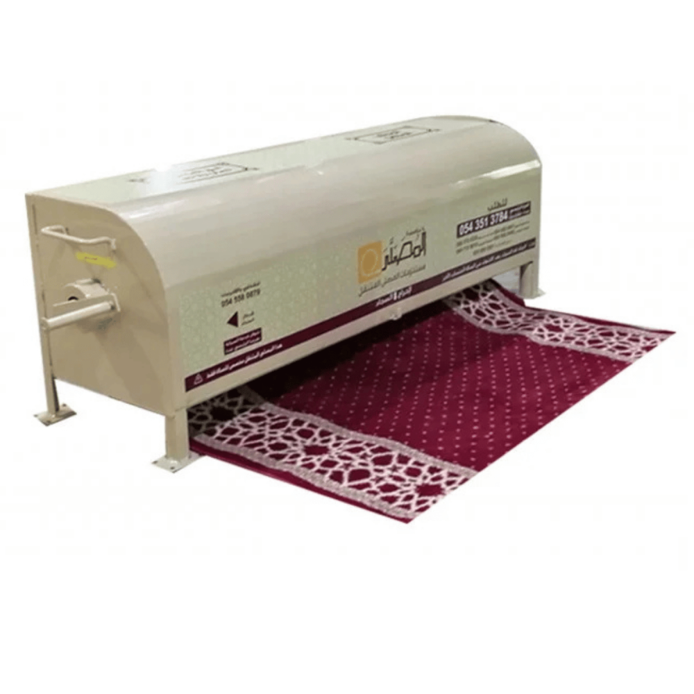 Original 8-meter-long, single-row mobile prayer rug - National quality from Al-Sareea Company to ensure comfort and continuity