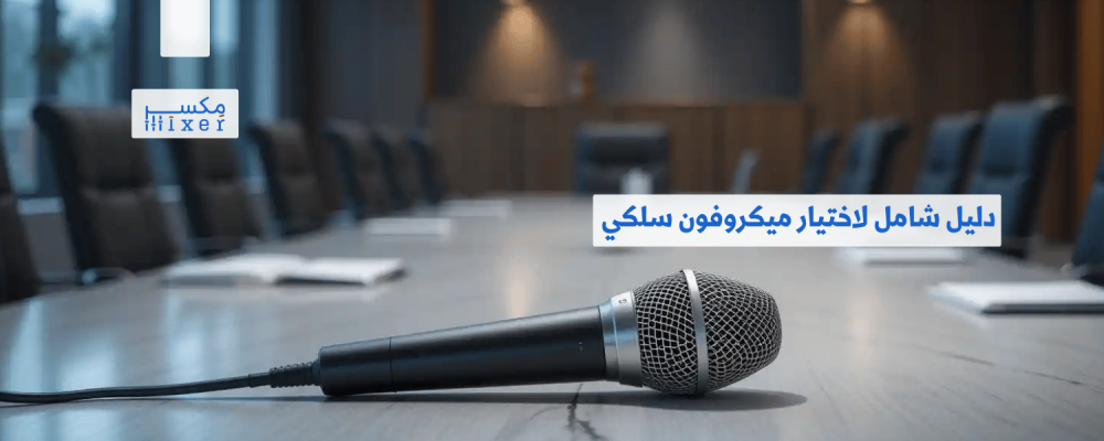 دليل شامل لاختيار ميكروفون سلكي يناسب احتياجاتك الصوتية