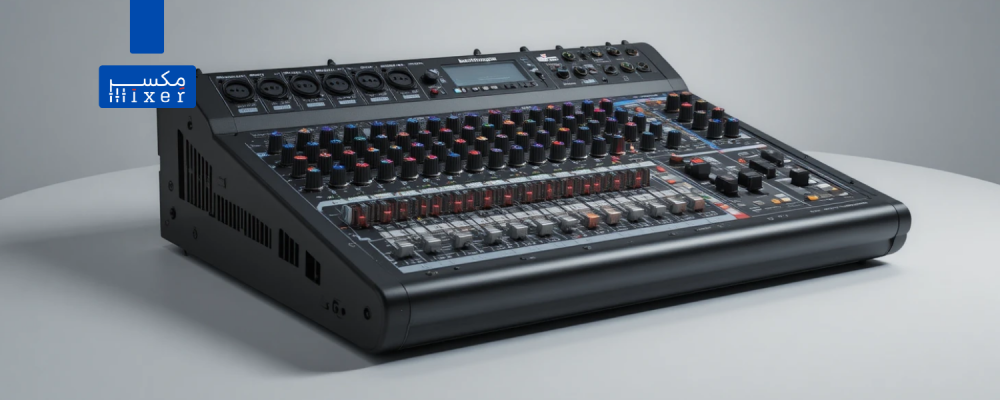 مكسر بهرنجر يوروباور 16 قناة – 1600 وات مع مؤثرات رقمية وFBQ احترافي موديل PMP4000