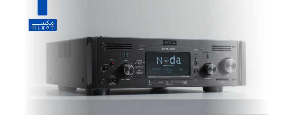 جهاز أمبليفير قناتين قدرة 160 وات ماركة NEDA لتجربة صوتية نقية في المساحات الصغيرة والمتوسطة – موديل NTZA-1600