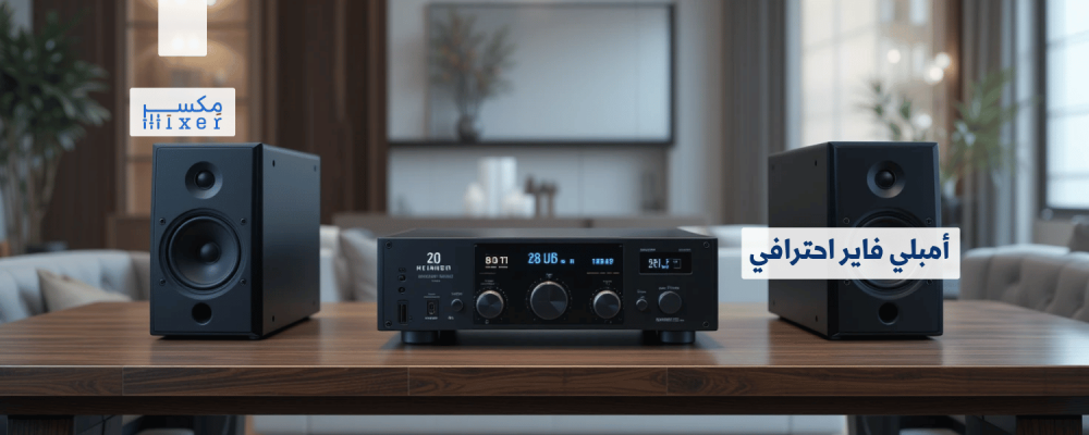 Professional amplifier for an unparalleled audio experience