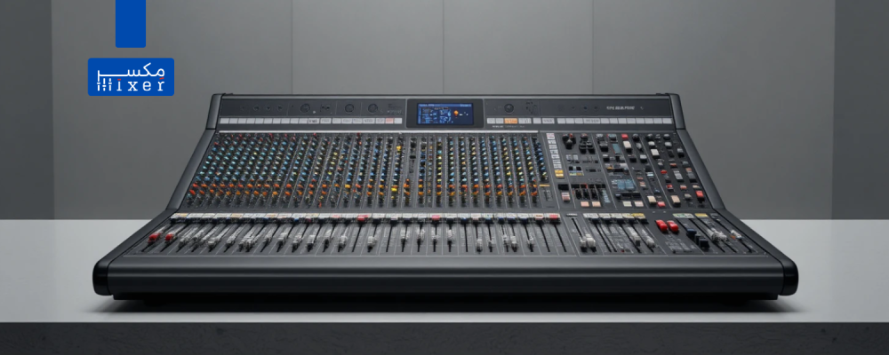 مكسر صوت احترافي لتحكم كامل في نظامك الصوتي - مكسر أر سي أف E 24 Mixing Console 17140088