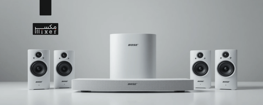 مسرح منزلي Bose Lifestyle-6501 – تجربة صوتية فاخرة بلون أبيض أنيق