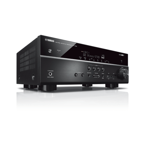Yamaha RX-V585 Black Recever - Mixer Audio Professional Sound