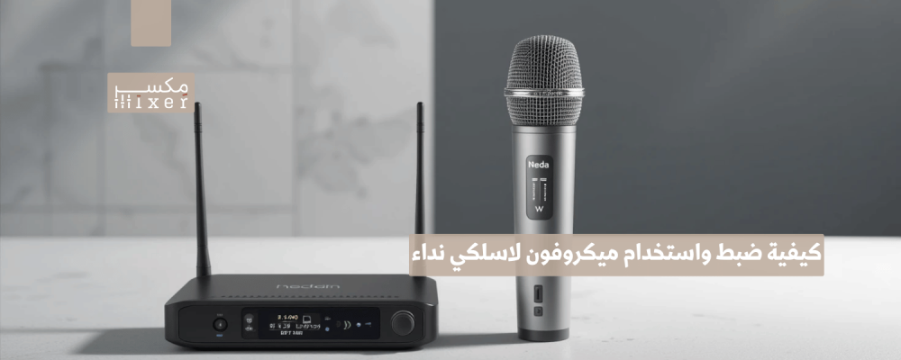 كيفية ضبط واستخدام ميكروفون لاسلكي نداء لتحقيق أفضل أداء صوتي