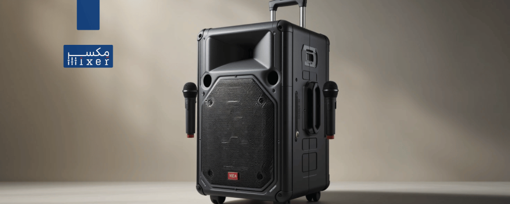 سماعات كبيرة بلوتوث 15 إنش قوة 350 وات متنقلة مع 2 ميكروفون لاسلكي – صوت عالي الجودة وتجربة صوتية رائعة في أي مكان 155BTM