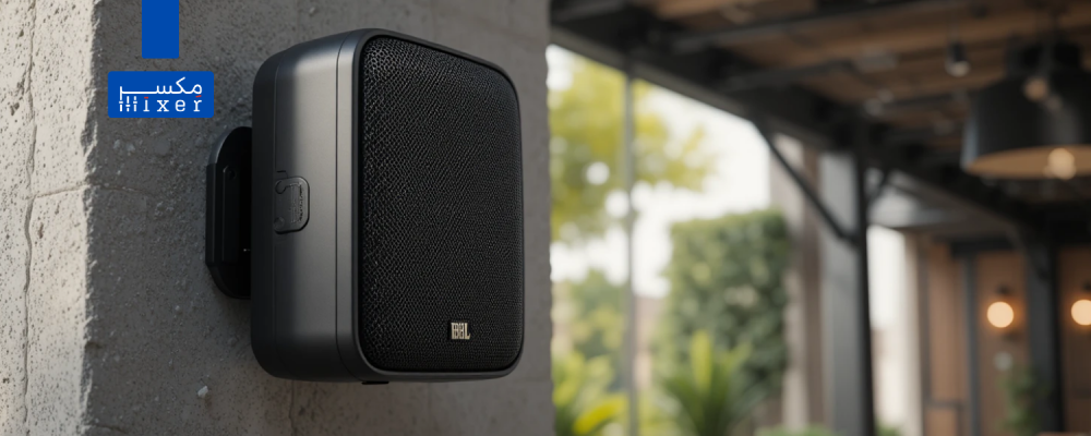 سماعة جدارية جي بي ال كنترول 25 لون أسود Control 25 سماعة Wall Speaker مناسبة للاستخدام الداخلي والخارجي