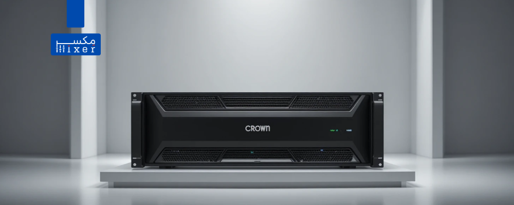 مضخم صوت باور امبليفاير Crown DCi-2|1250 بقناتين قدرة 1250 واط – أداء احترافي لأنظمة الصوت 70V/100V