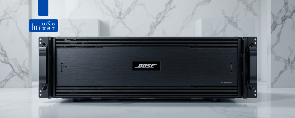 Bose PM8250N Professional 8-Channel 2000W Power Amplifier with Built-in DSP for Mosque and Hall Systems