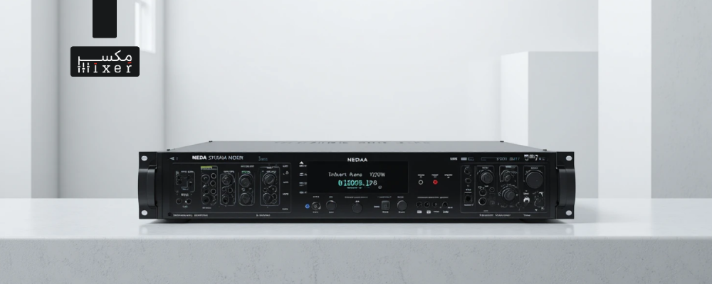 جهاز مضخم صوت أمبليفاير ماركة نداء ستة قنوات قوة 720 وات ماتريكس مع تحكم متكامل وتوزيع صوت احترافي عبر Wi-Fi وبلوتوث موديل SZA-120