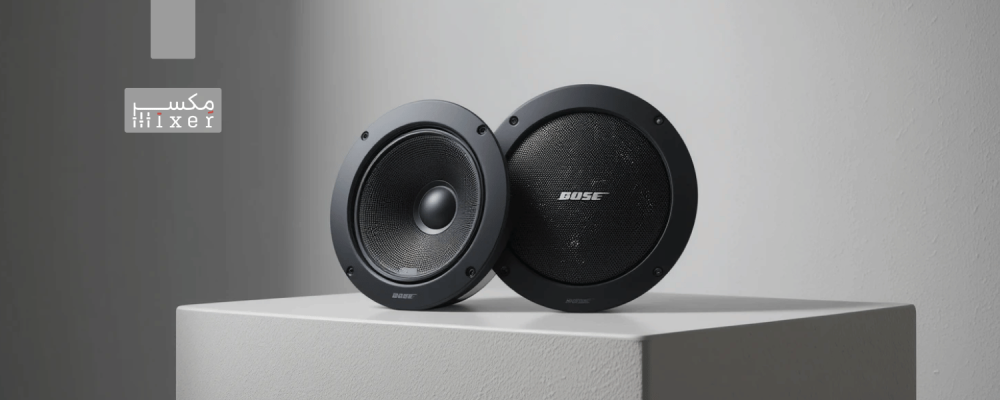 زوج سماعات سقفية بوز 16 وات احترافية لون أبيض FS2C - تصميم عصري وصوت استثنائي