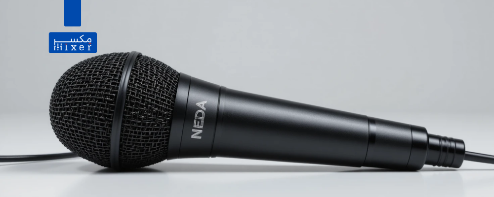 ميكروفون ديناميكي سلكي ماركة NEDA وضوح صوت استثنائي وجودة مثالية للمساجد والمناسبات موديل NA-K90S