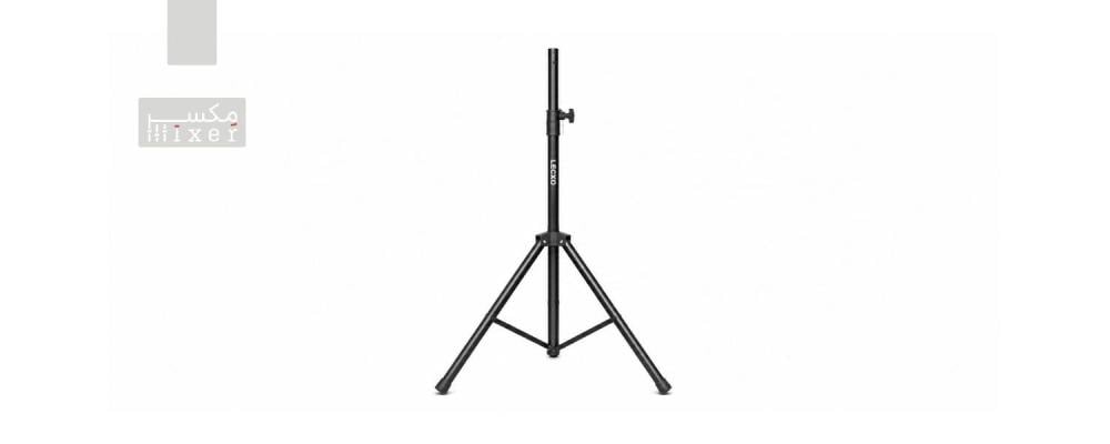 Large speaker stand with adjustable height up to 2 meters and a load capacity of 40 kg, model STS50P, brand LECXO