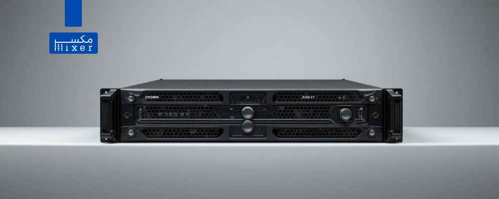 مضخم صوت Crown CT 8150 ثماني قنوات قدرة 125 وات لكل قناة بتقنية DriveCore عالية الكفاءة