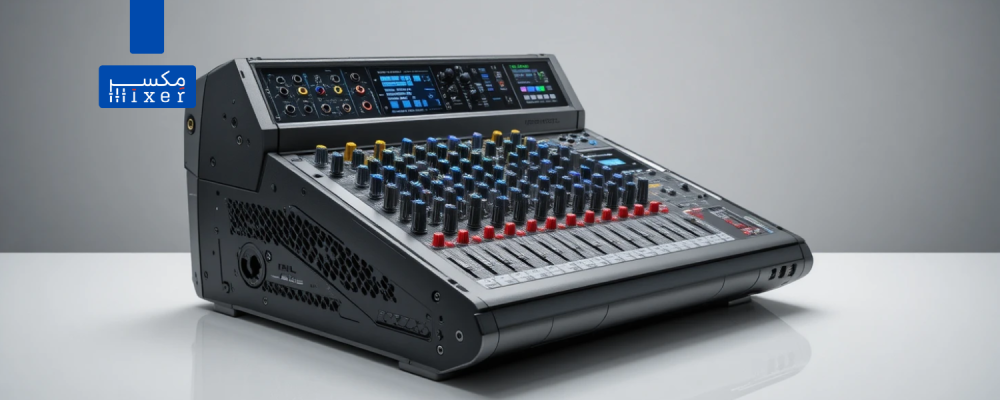 MAX AMP 9908 BT جهاز مكسر صوت باور 8 قنوات قدرة 1300 واط مع بلوتوث وفانتوم باور للأنظمة الصوتية الاحترافية