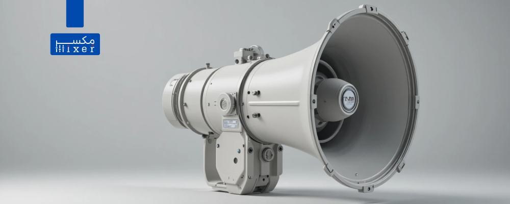 هورن خارجي TOA قدرة 30–50 وات تصميم مقاوم للعوامل الجوية وصوت قوي – موديل TH-650