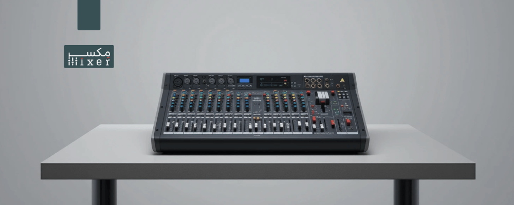 مكسر صوت ار سي اف 10 قنوات مع تأثيرات متعددة وتسجيل – RCF F-10XR 10-Channel Mixing Console with Multi-FX & Recording