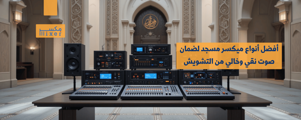 The best types of mosque mixers to ensure clear and distortion-free sound