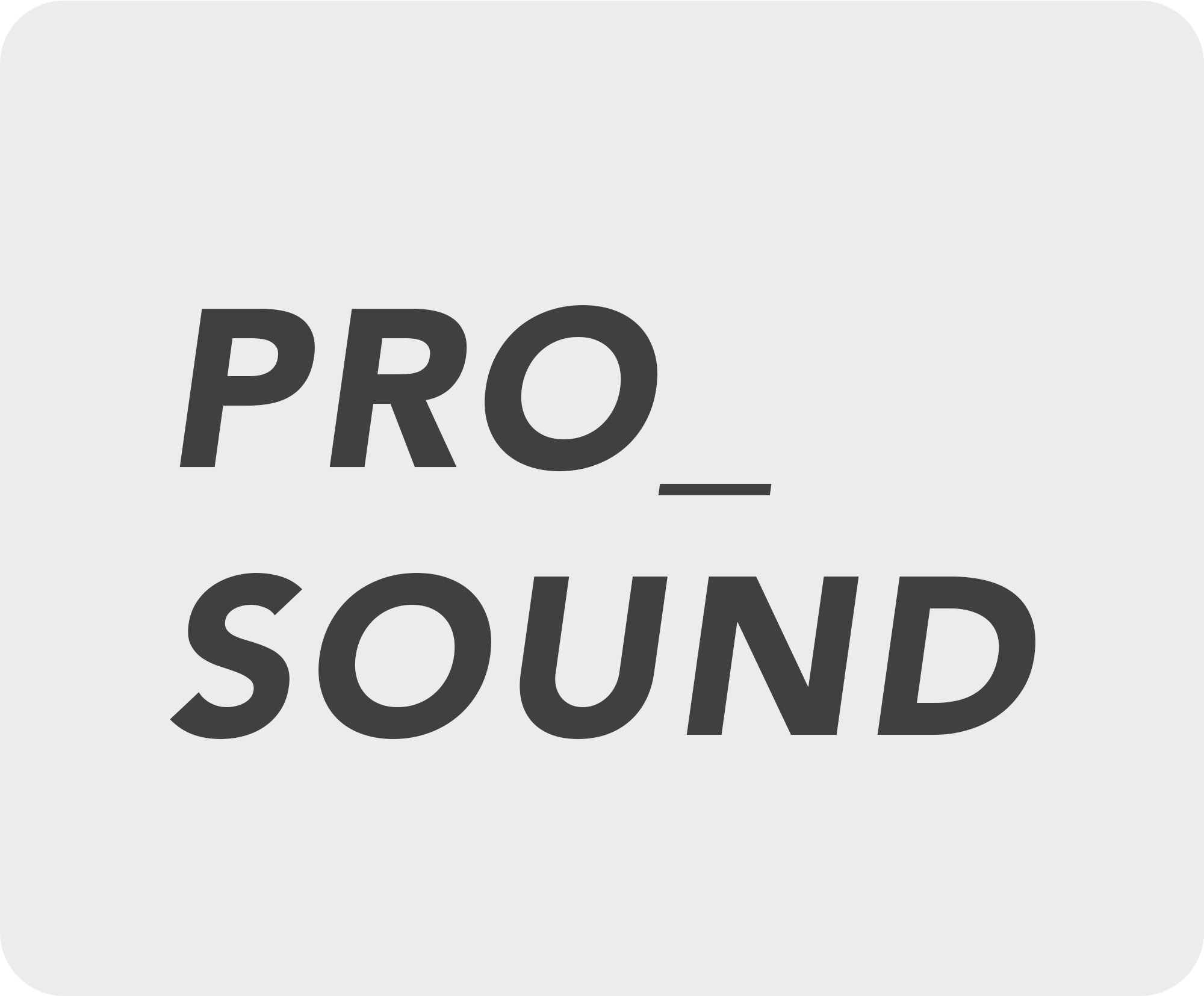 PRO_SOUND PRO_SOUND