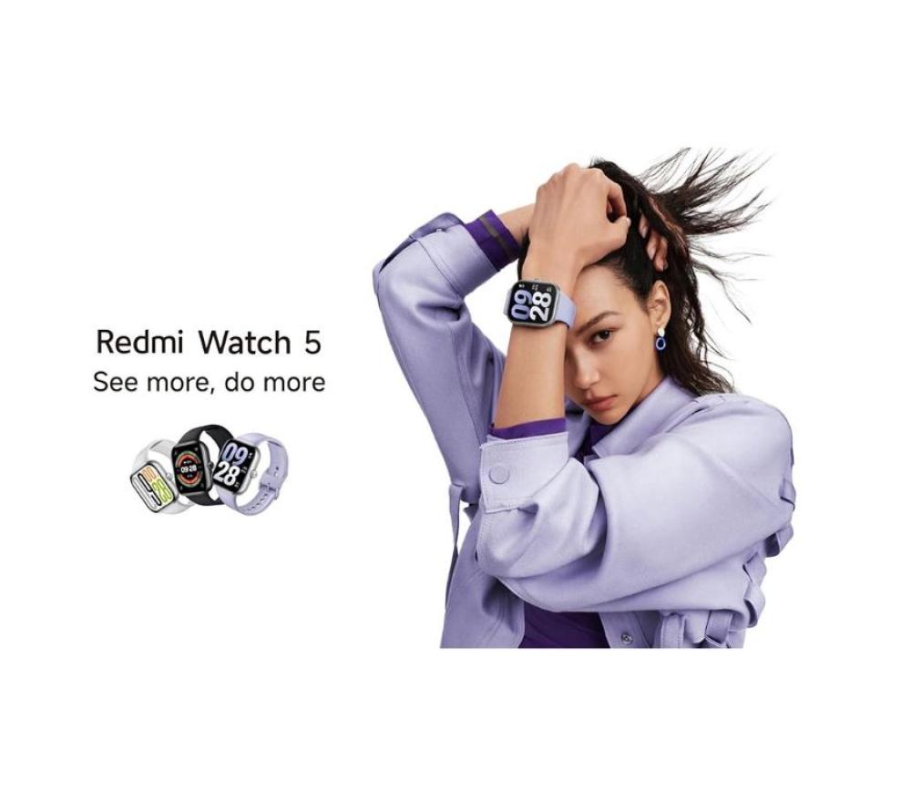 ساعة ذكية شاومي ريدمي واتش 5 BHR9388GL - بنفسجي