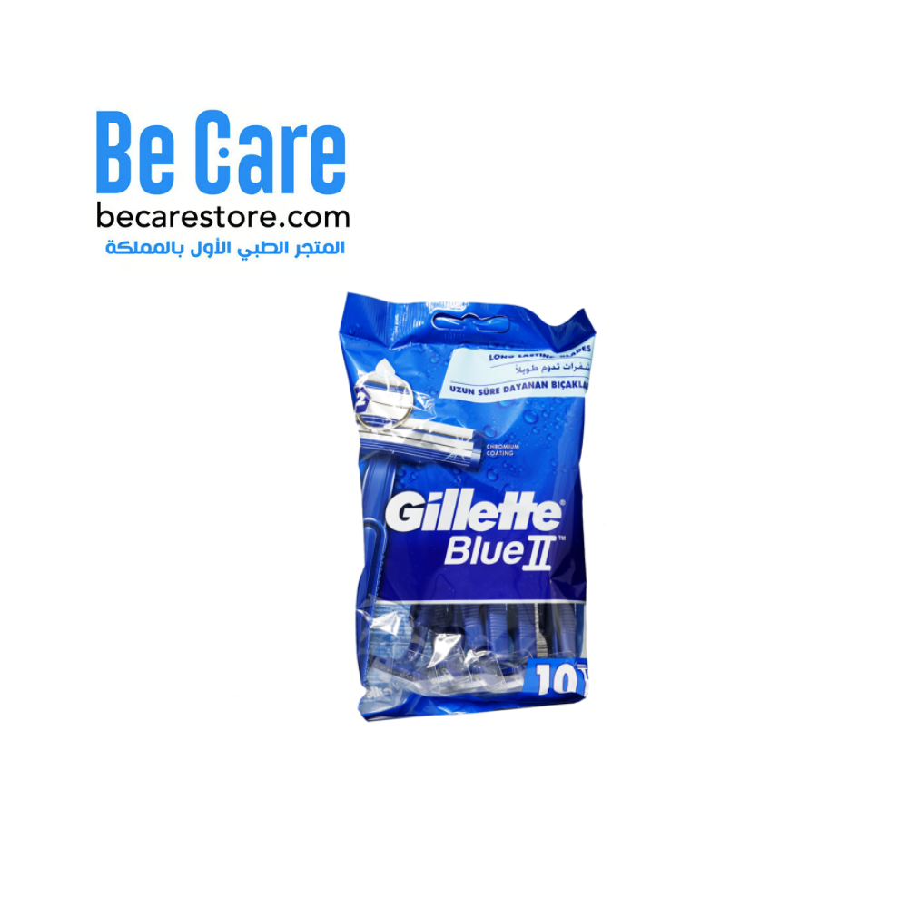ماكينة حلاقة جيليت بلو 2 بلس 5 قطع | ماكينة حلاقة | متجر بي كير