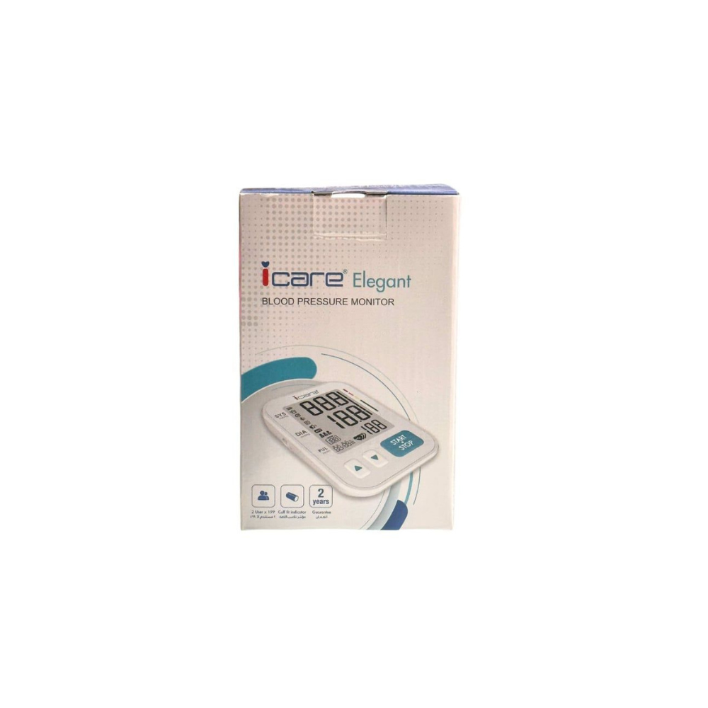 جهاز قياس ضغط الدم iCare Elegant TMB-2276 شاشة كبيرة ذاكرة 199
