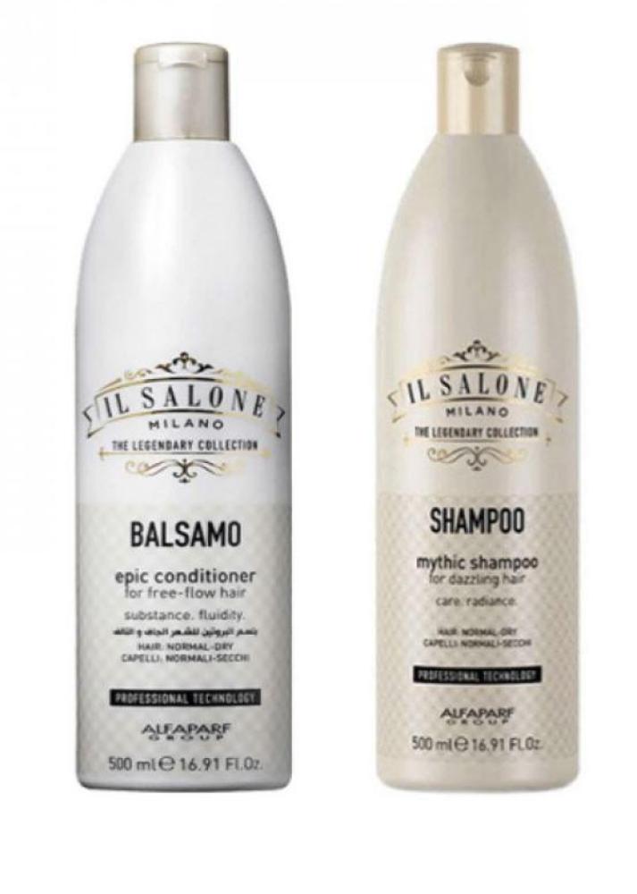 مجموعة شامبو وبلسم  من ال صالون ميلانو 500مل