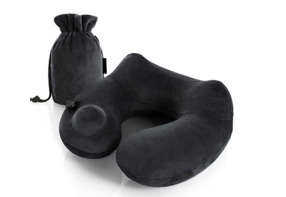 مخدة سند للرقبة ساباكير قابلة للنفخ مريحة للنوم والسفر