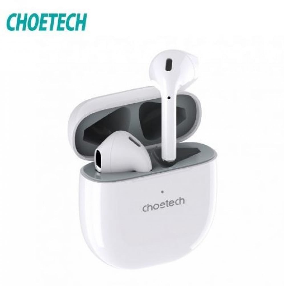 ليفوري سماعة أذن لاسلكية إير بلس تدعم الشحن اللاسلكي - أبيض LAE511