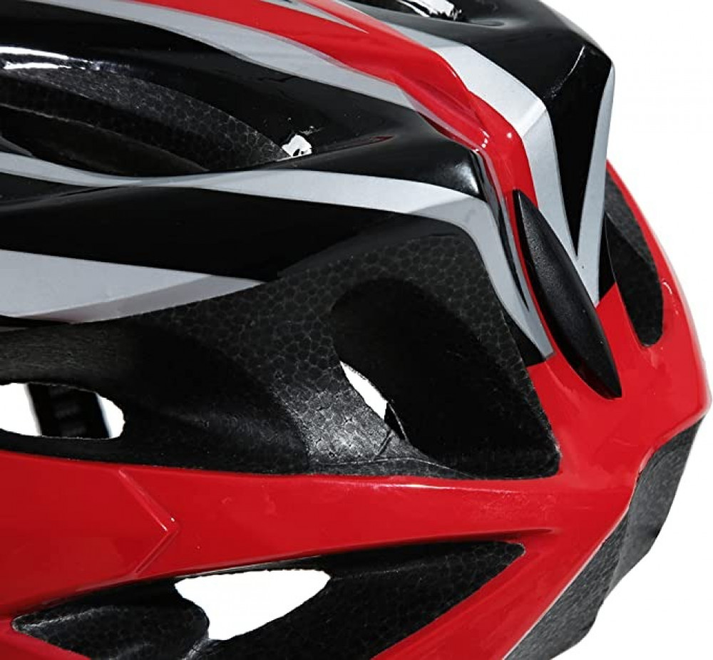 خوذة دراجة جبلية خفيفة بتهوية 18 فتحة متكاملة مع قناع للبالغين