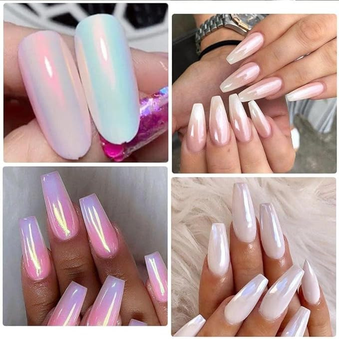 بودرة أظافر هولوجرافي كروم طقم 71جم