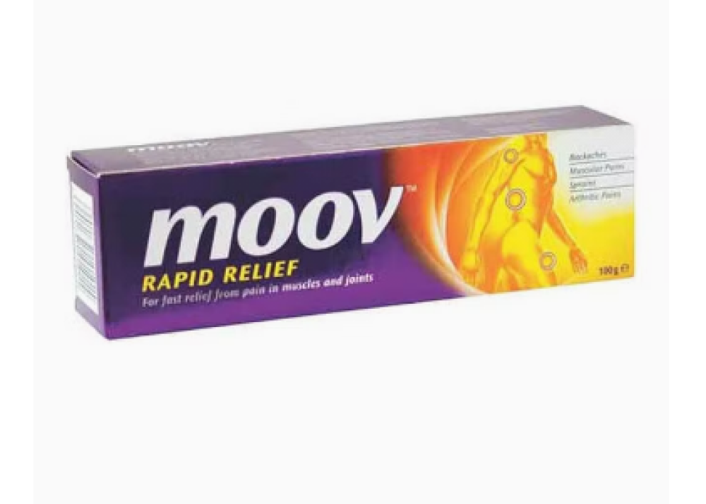 كريم تخفيف آلام موضعي سريع الامتصاص من moov للعضلات والمفاصل 50 جم