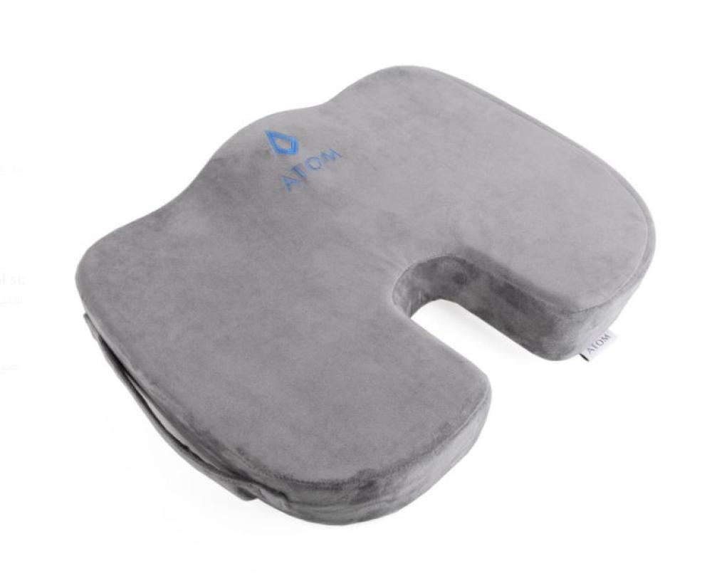 وسادة مقعد من iTom بميموري فوم لدعم أسفل الظهر 43x36x5 سم