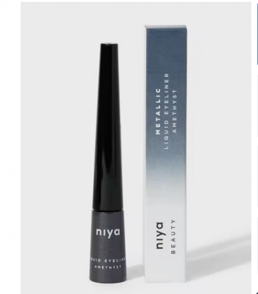 قلم تحديد عيون سائل بلون معدني بنفسجي