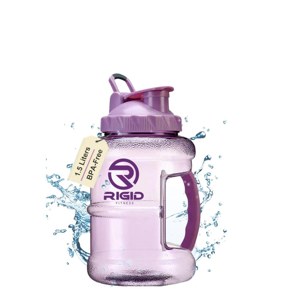 زجاجات مياه رياضية سعة لتر لتر