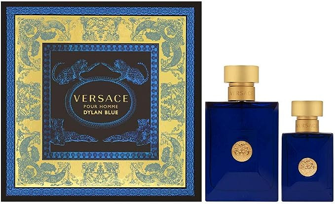 مجموعة هدايا عطر من فيرساتشي ديلان بلو 100 مل جل 100 مل