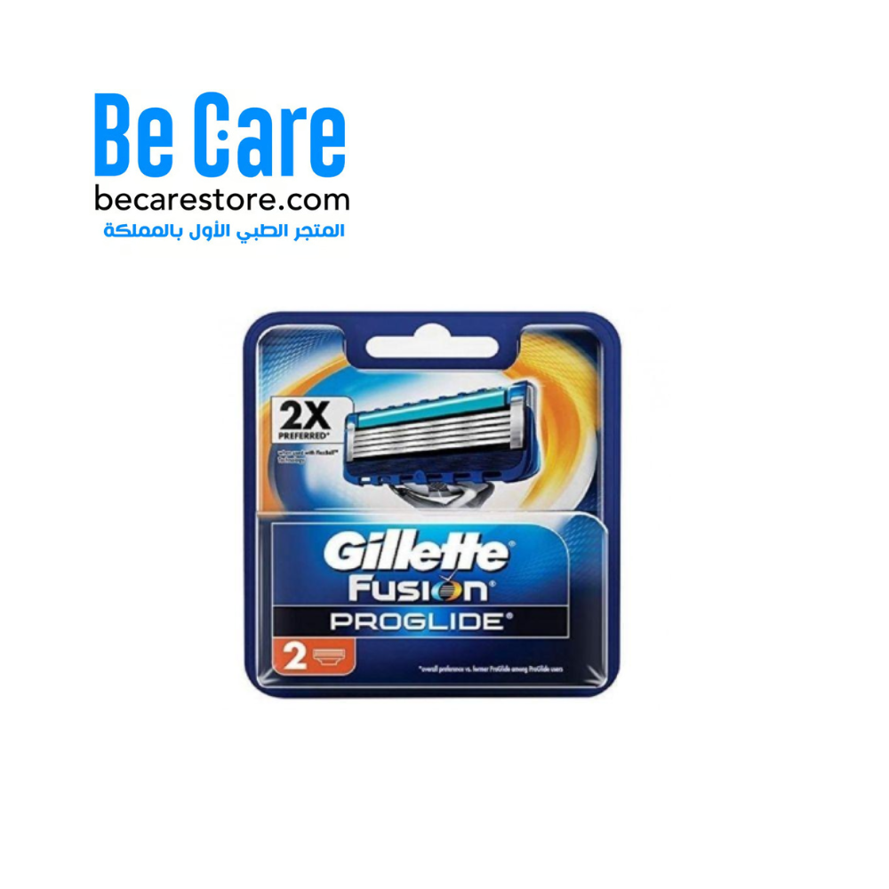 شفرات حلاقة جيليت فيوجن بروجلايد باور 4 قطع | ماكينة حلاقة | متجر بي كير