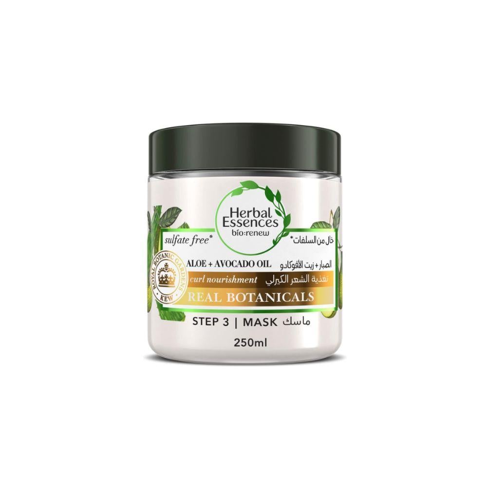 قناع للشعر من Herbal Essences بخلاصة الصبار وزيت الأفوكادو 250 ملقناع للشعر من Herbal Essences بخلاصة الصبار وزيت الأفوكادو 250 مل