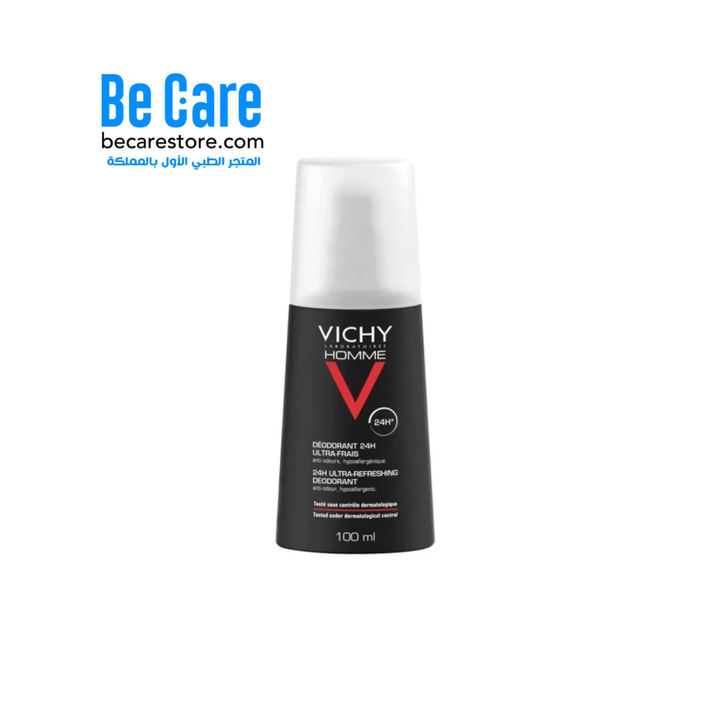 مزيل العرق فيشي أوم 24 ساعة – Vichy Homme 100 مل