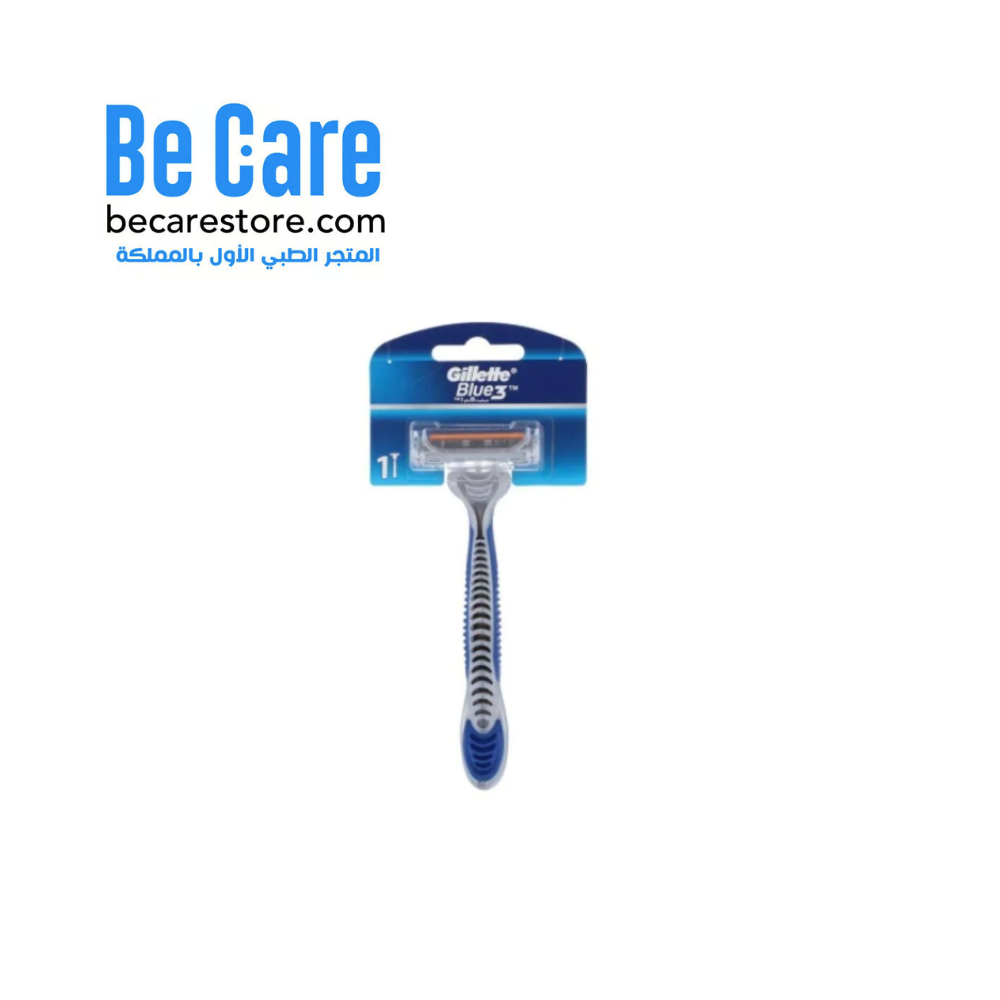 ماكينة حلاقة جيليت بلو 3 سمارت 6+3 قطع | ماكينة حلاقة | متجر بي كير