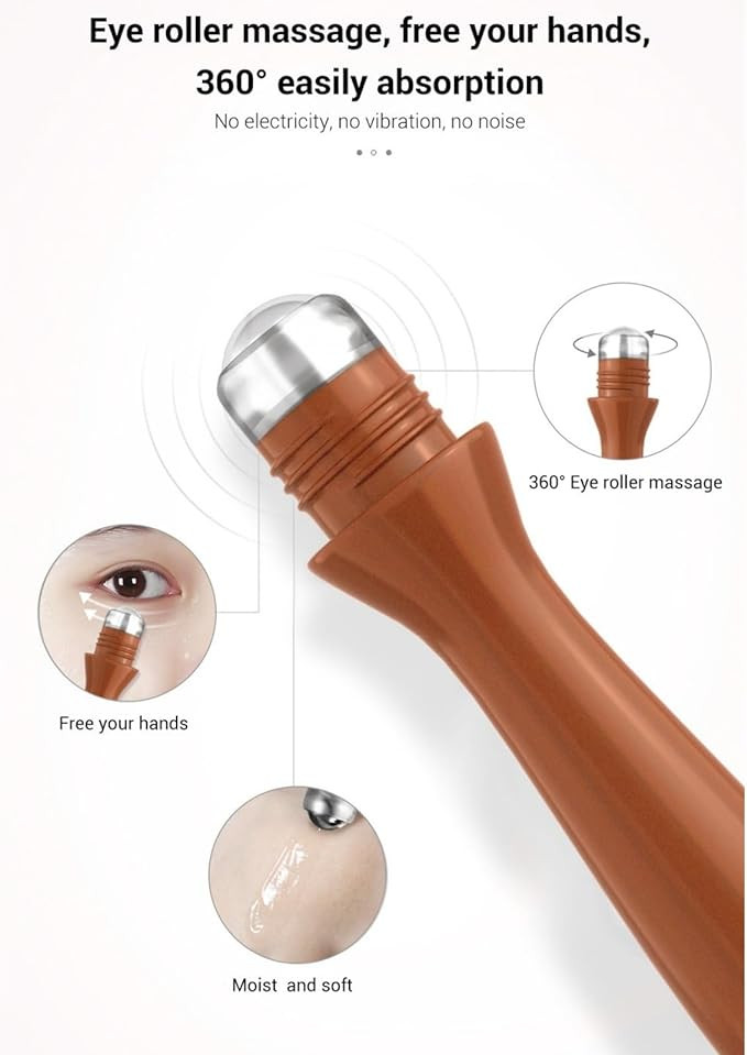 سيروم عين مرطب من BreyLee بخلاصة فيتامين C وبكرة دوّارة 15 مل