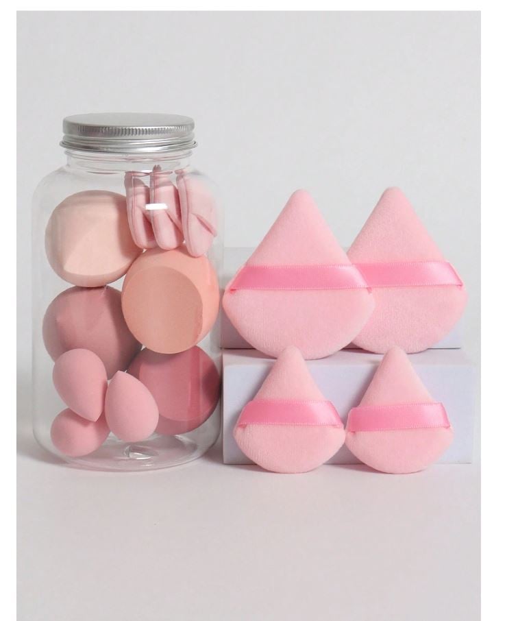 اسفنجة مكياج مجموعة من بيوتي بلندر Beauty Blender متعدد الأشكال 14 قطعة