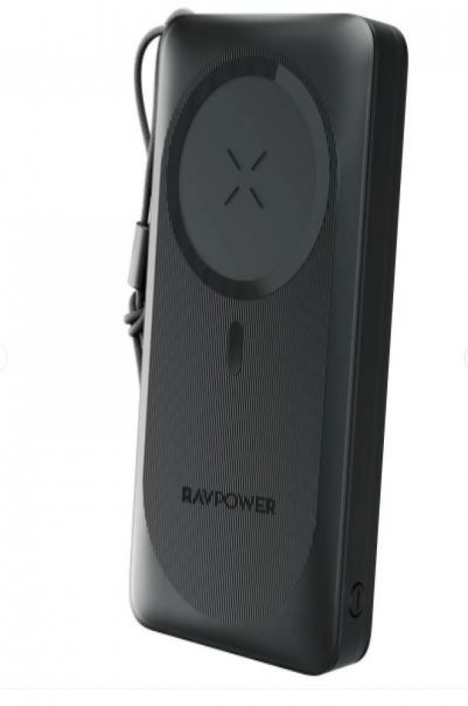 راف باور بطارية بايونير 20000 ملي امبير 15 واط بمنفذ تايب سي ومنفذ يو اس بي مع مغناطيس بخاصية الشحن الاسلكي اسودراف باور بطارية بايونير 20000 ملي امبير 15 واط بمنفذ تايب سي ومنفذ يو اس بي مع مغناطيس بخاصية الشحن الاسلكي اسودراف باور بطارية بايونير 20000 م