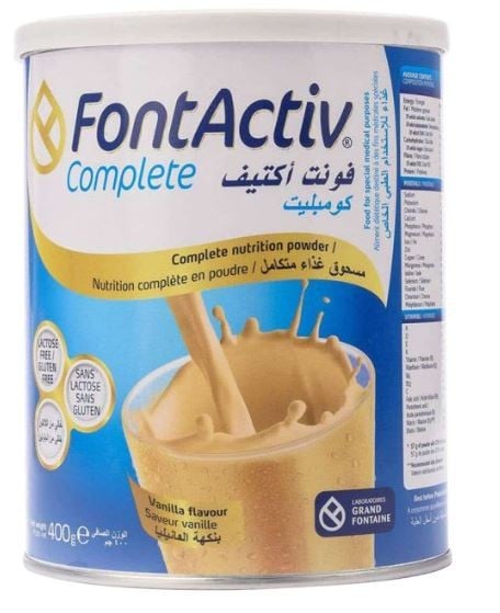 حليب فونت أكتيف كومبليت 400جم