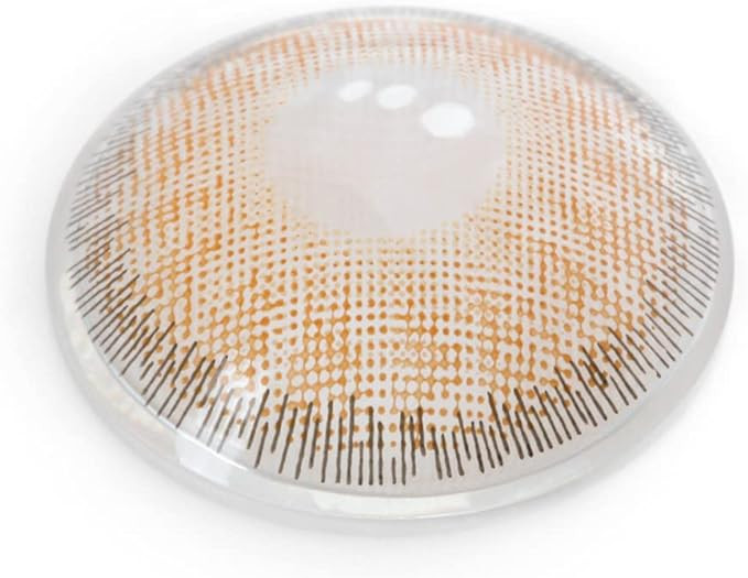 عدسات لاصقة لقصر النظر من فريش جو بنية سنوية عبوة قطعتين 100