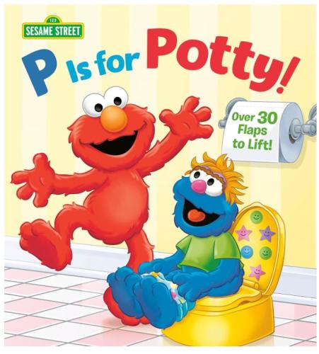 P Is For Potty كتاب من الورق المقوى باللغة الانجلي...